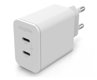 Mophie Gan Charger ładowarka sieciowa 45W 2xUSB-C (biała) - 1239681 - zdjęcie 1